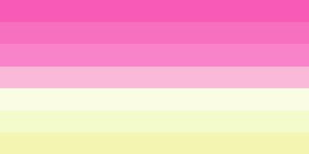 an image of the nonbinary lesbian flag.